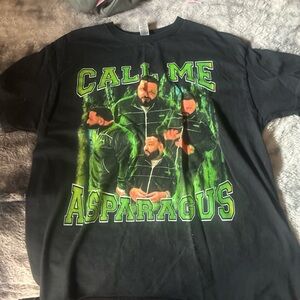 Amazon Black and Green Graphic T-Shirt